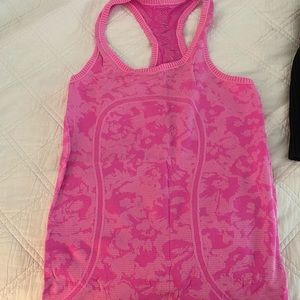 Lululemon Hot Pink Swiftly Tech Tank Top